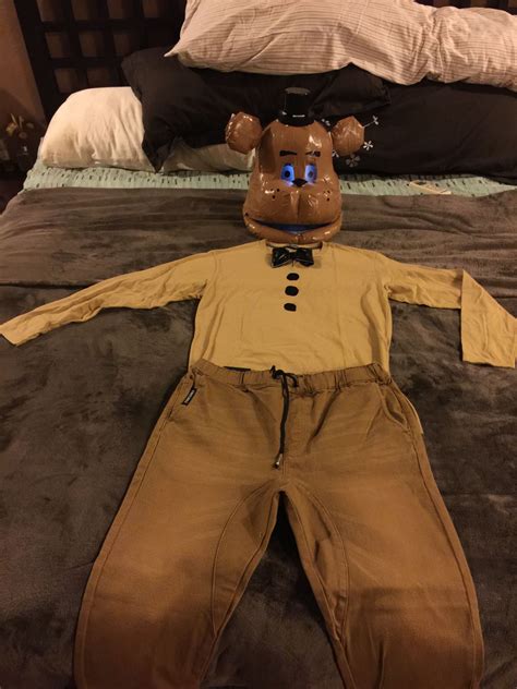 Full freddy fazbear costume | Fnaf costume, Freddy costume, Diy ...