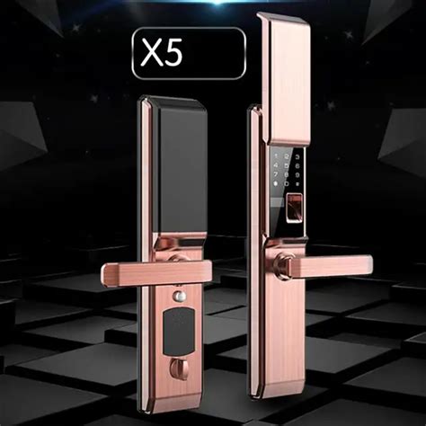 Digital Semicondu Fingerprint Smart Lock Access Control Electronic Door Lock Automatic For Home ...