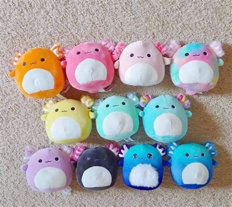 Axolotl Squishmallows | Cute squishies, Cute stuffed animals, Diy plush toys