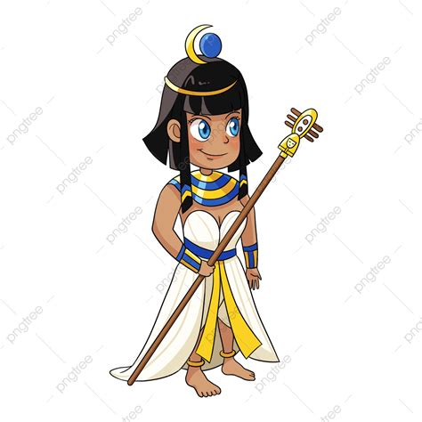Egyptian Pharaoh Hd Transparent, Egyptian Queen Pharaoh Cartoon Characters, Egypt, Pharaoh ...