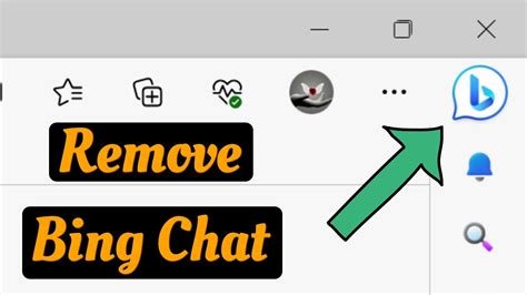 How to remove bing chat icon from microsoft edge | turn off bing chat ...