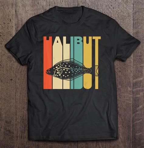 Halibut Silhouette Vintage Version