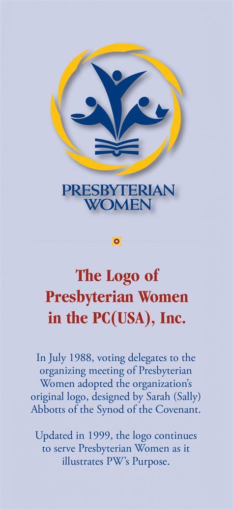 PW Logo Bookmark – Presbyterian Women