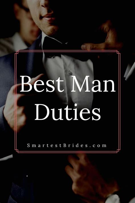 Here is a checklist of the best man duties before, during, and after the wedding. These tips ...