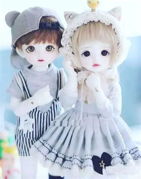 ROMANTIC DOLL COUPLE WALLPAPER | Cute dolls, Couples doll, Cute baby dolls