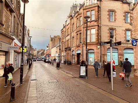 Galashiels Town Centre, Scotland. - Leighton Travels!