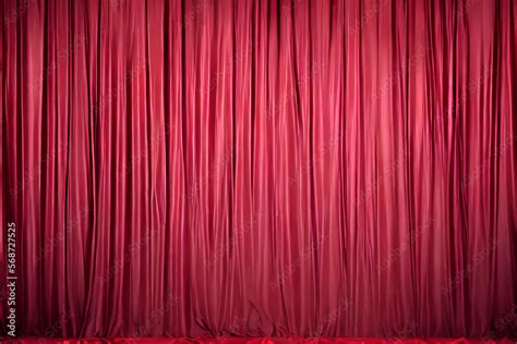 silk red curtain background Stock Illustration | Adobe Stock