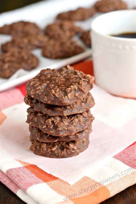 No Bake Chocolate Oatmeal Cookies