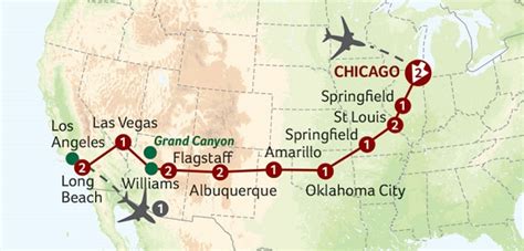 Historic Route 66 Escorted Tour - Complete North America