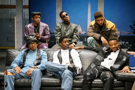 The New Edition Story : Photo Keith Powers, Elijah Kelley, Algee Smith, Luke James, Bryshere Y ...