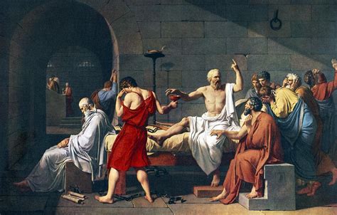 The Death Of Socrates, 1787 Artwork Photograph by Sheila Terry