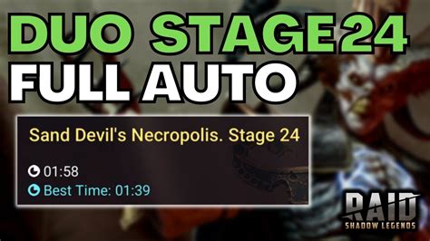 🚨 EASIEST Sand Devil Team 🚨Sand Devil's Necropolis Duo Stage 24&25 GUIDE | RAID SHADOW LEGENDS ...