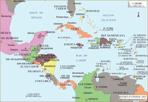 Mapa Mundi Caribe