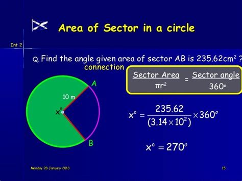 Sector circle