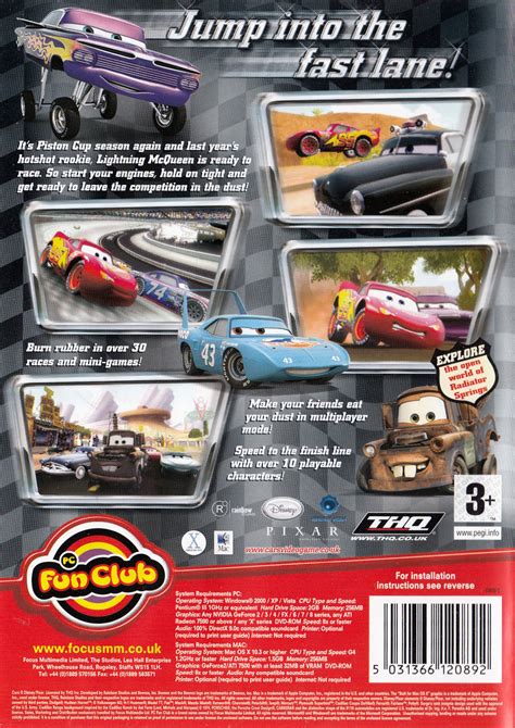 Disney Pixar Cars (PC Game ISO) : THQ : Free Download, Borrow, and ...