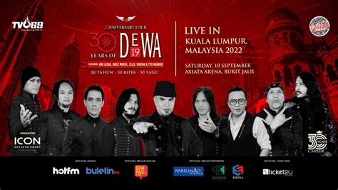 30 Years of Dewa19 Anniversary Tour - Live in Kuala Lumpur