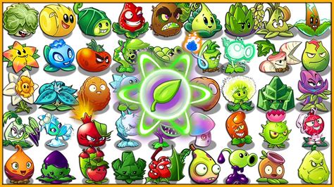 Plants Vs Zombies 2 | All Premium Plants! All Plant-food Challenge ...