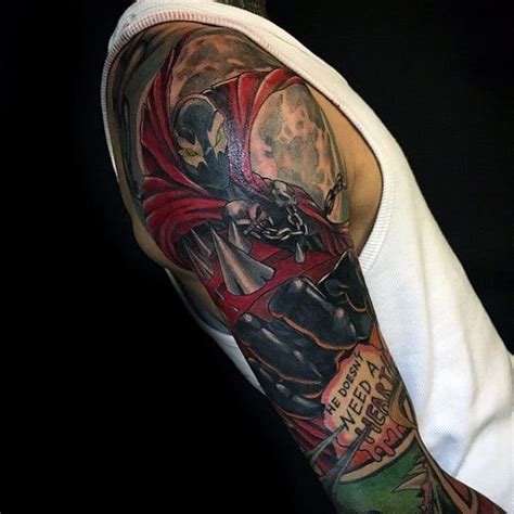 40 Spawn Tattoo Designs For Men - Antihero Ink Ideas