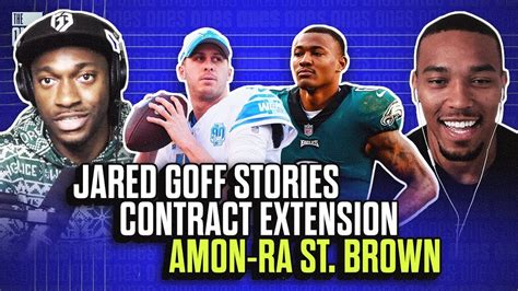 Amon-Ra St. Brown On “RG3 & The Ones” Podcast