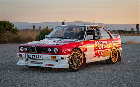 BMW M3 E30 Rallycar - Bastonneuse de chronos De l'essence dans mes veines