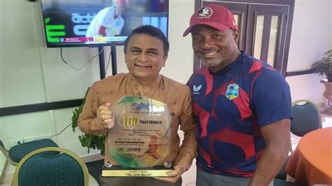 Watch: Sunil Gavaskar shares special moment with West Indies legend ...