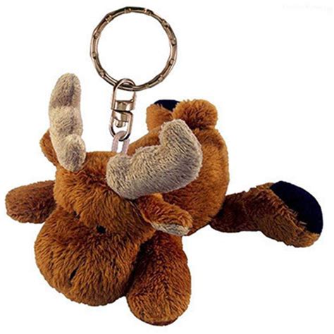 Moose Plush Keychain Backpack Keychains, Keychain Gift, Buy Clothes ...