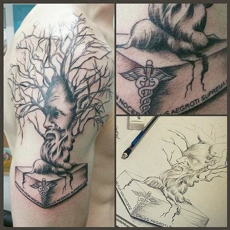 socrates tree by Vanessa Rodriguez: TattooNOW