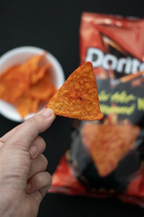 Flamin' Hot Nacho Doritos: Review | Foodology