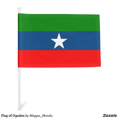 Flag of Ogaden | Zazzle | Flag, Christmas photo cards, Craft party