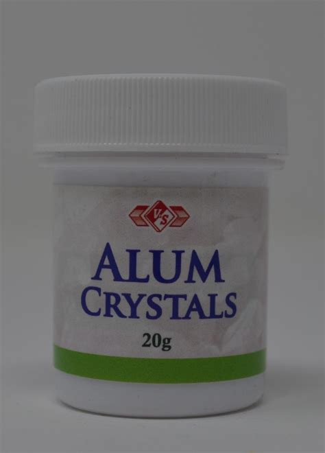 Alum Crystals - V&S Pharmaceuticals