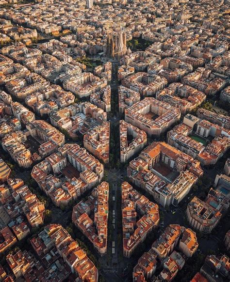 Barcelona, Spain from above 🇪🇸 Photos by: @jacob | Barcelona photography, Visit barcelona ...