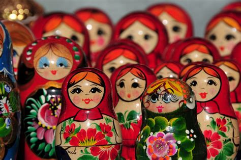 Colorful Nesting Matryoshka Dolls Free Stock Photo - Public Domain Pictures