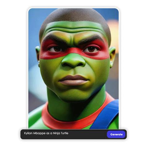 Create Viral Mbappe Ninja Turtle Memes with FREE AI Meme Generator | PERFECT