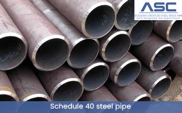 Schedule 40 Steel Pipe | Sch 40 Size Chart, Dimensions & Thickness