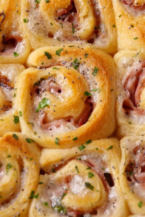 ham and cheese crescent rolls recipes