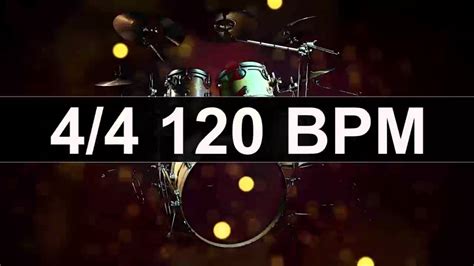 🔴 Drums Metronome 120 BPM - YouTube