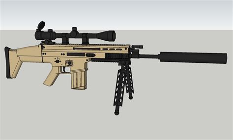 FN SCAR-H sniper by Sierra6491 on DeviantArt