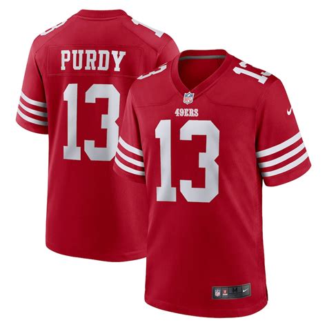 Brock Purdy Jersey 49ers S-2X 3X 3XL 4X 4XL 5X 5XL