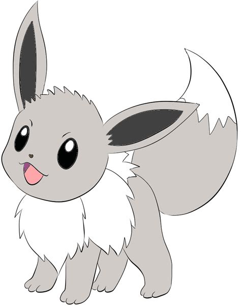 Shiny Eevee by yoshi12345786 on DeviantArt