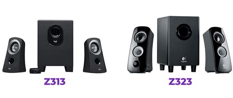 Logitech Z323 Vs. Z313 Speakers Comparison - XBitLabs