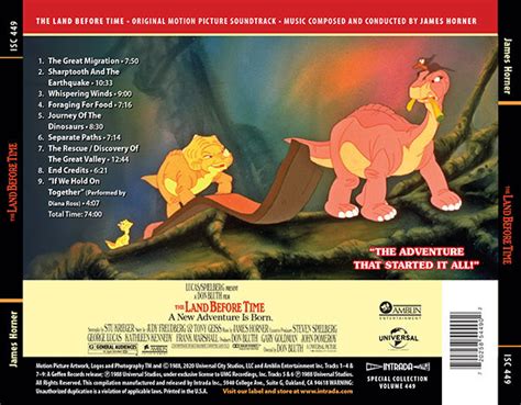 Film Music Site - The Land Before Time Soundtrack (James Horner ...