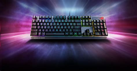 ASUS Announces the Strix Scope RX Keyboard