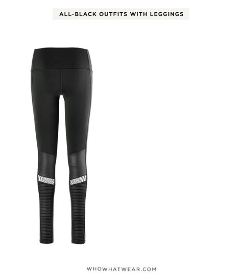 The Best All-Black Outfits With Leggings | All black outfit, Black leggings outfit, Outfits with ...