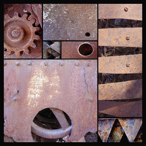 Rust and Metal Abstract Photograph by Ann Powell