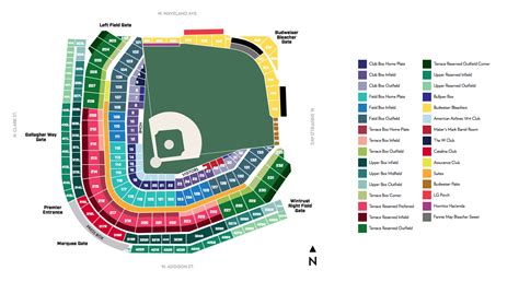 Wrigley Field Seating Chart