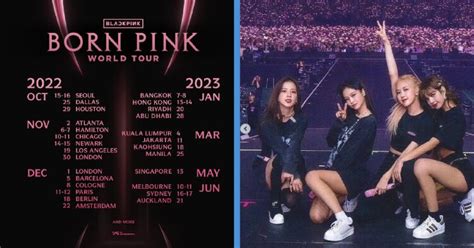 Blackpink Having a Concert in Singapore on 13 May 2023 for Their World ...