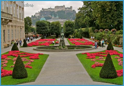 MIRABELL PALACE AND GARDENS AUSTRIA - TravelsFinders.Com