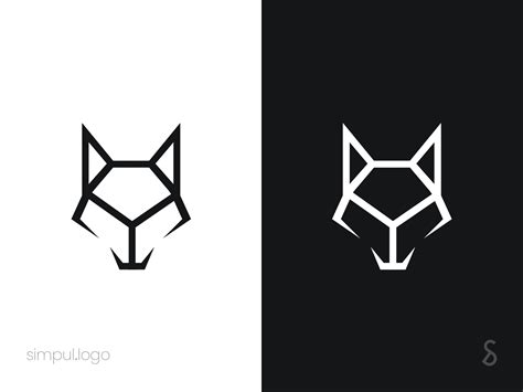 Wolf logo | Geometric wolf tattoo, Geometric wolf, Geometric logo