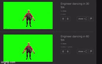 Difference between 30 fps gif and 60 fps gif - Imgflip