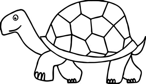 Turtle Outline Drawing | Free download on ClipArtMag